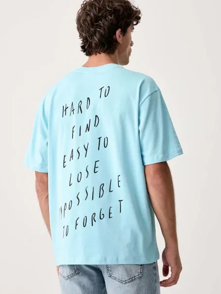 Karl Lagerfeld Jeans tricou pentru bărbați din x Pietro Terzini albastru