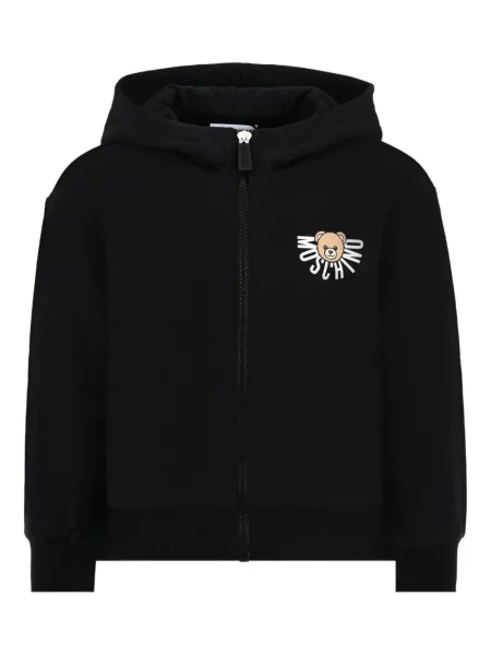 Bluza z kapturem dziecięca Moschino czarna