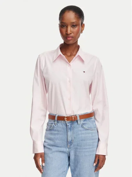 Tommy Hilfiger Cămașă Summer deschis roz