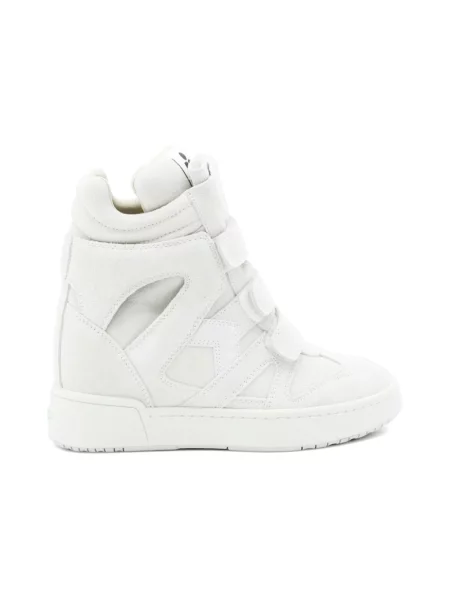Sneakersy Isabel Marant skórzane białe