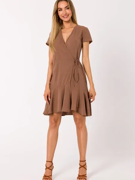 Sukienka Made Of Emotion brązowa