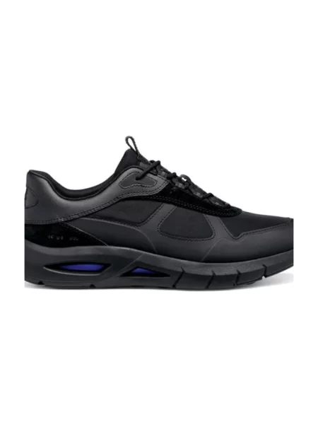 Sneakersy Geox skórzane czarne