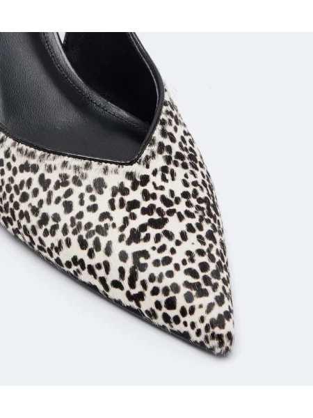 Pantofi cu toc Isabel Marant slingback alb