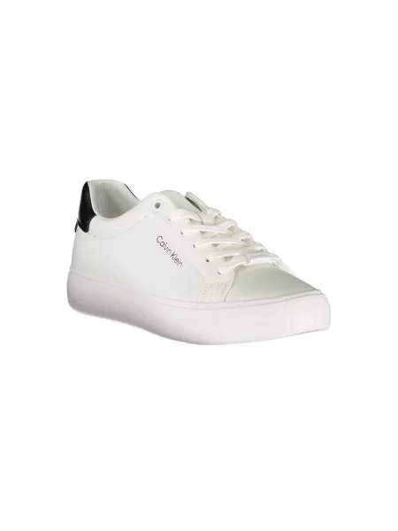 Trampki Calvin Klein koronkowe białe