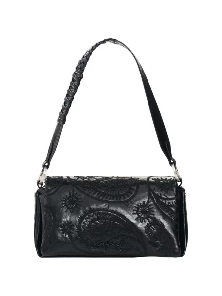 Crossbody táska Desigual fekete