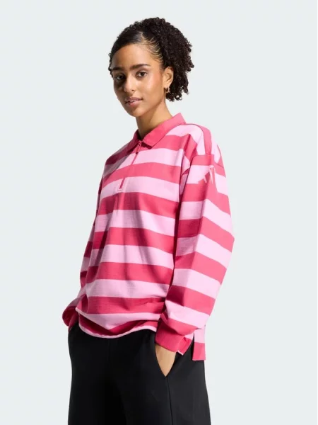 Teplákové kalhoty adidas růžové