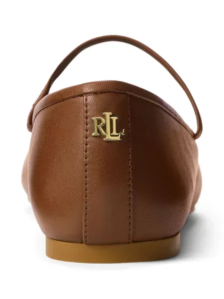 Lauren Ralph Lauren Кожени балеринки Jayna Mj кафяво
