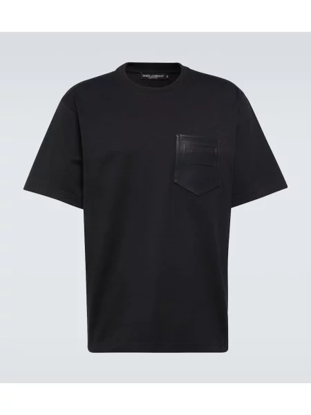 Jersey majica Dolce&gabbana črna