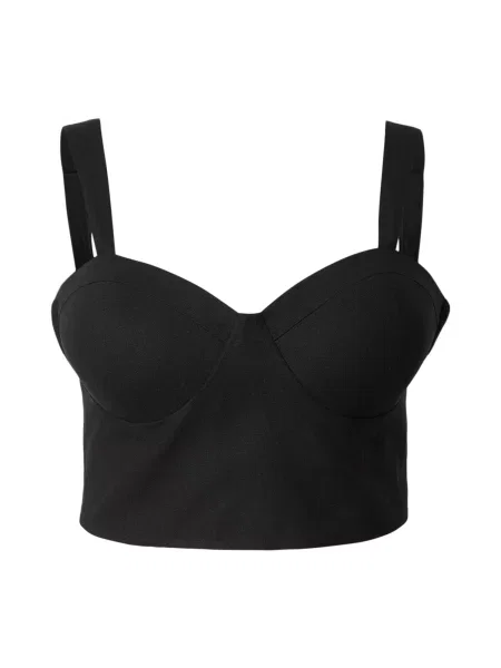 CITA MAASS Top Cleo' negru