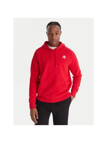 Kappa Majica dugih rukava Authentic Regular Fit crvena