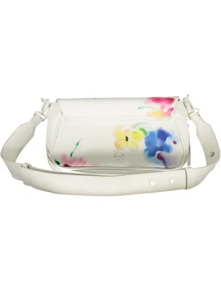 Desigual Geantă de umăr Tromso albastru / verde / roșu alb