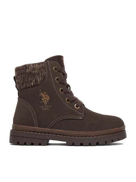Bakancs U.S. Polo Assn. Sötétbarna