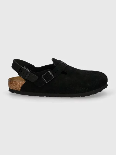 Σανδάλια σουέτ Birkenstock Tokio μαύρο