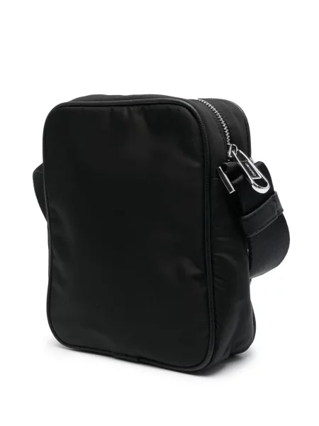 Crossbody taška Calvin Klein s autogramem černá