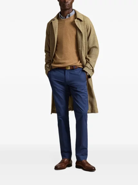 Καπιτονέ kαρό σκαρπινια Polo Ralph Lauren κοτλέ πράσινο