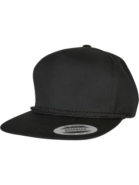 Golf șapcă Flexfit clasică din poplin negru