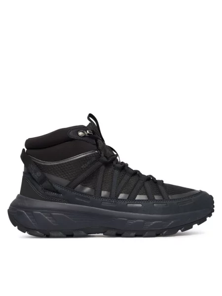 Jack Wolfskin Turistiniai batai Wild Hike Mid juoda