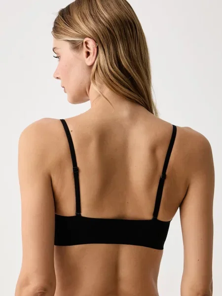 Calvin Klein Underwear bezšvová podprsenka čierna