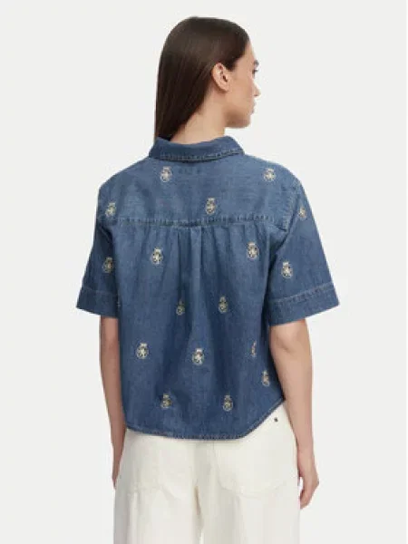 Tommy Hilfiger košulja za žene traper plava