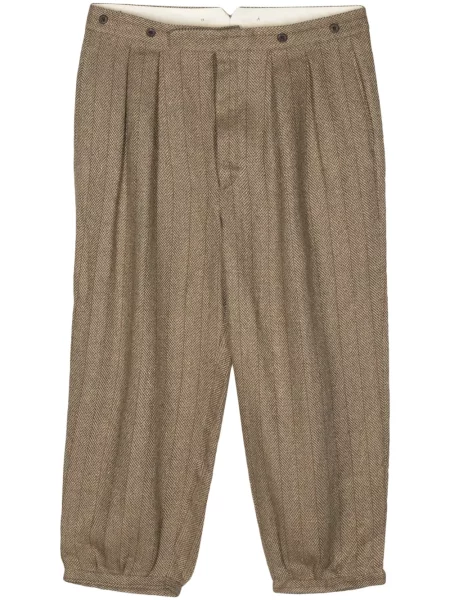 Odgovarati bermuda kratke hlače Polo Ralph Lauren karirane s printom zelena