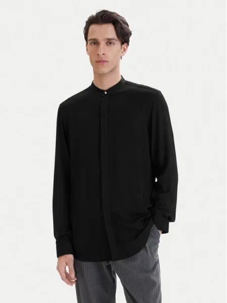 HUGO Cămașă Kaleb negru