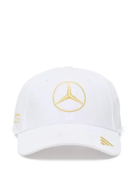 Ριγέ τένις γιλέκο φουσκωτού τύπου Adidas από διχτυωτό μπλε