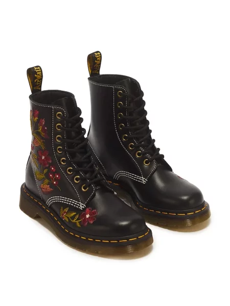 Dr. Martens ботильйони шкіряні Pascal Floral