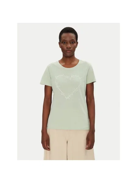 Fransa Футболка Regular Fit зелений