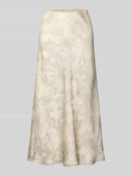 Spódnica midi z elastycznym pasem model ‘Bovary’ Neo Noir biała