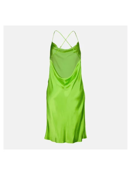Sukienka Saint Laurent zielona
