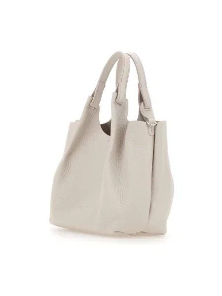 Torebka crossbody Gianni Chiarini skórzana biała