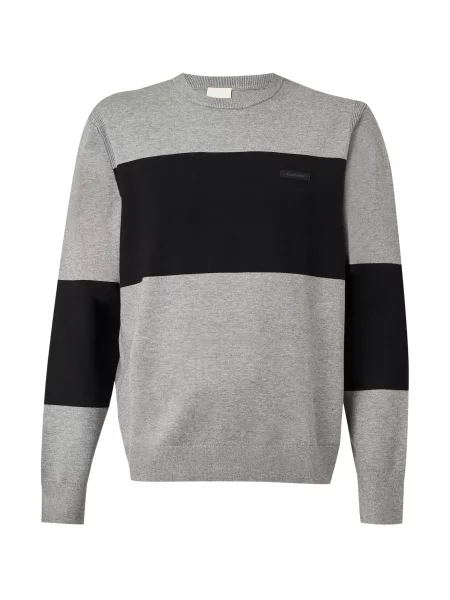 Calvin Klein Pulover gri piatră negru