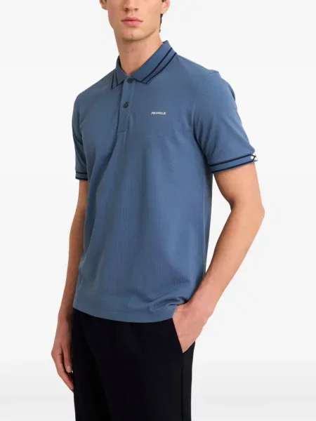 Polo Pringle Of Scotland ζακάρ μπλε