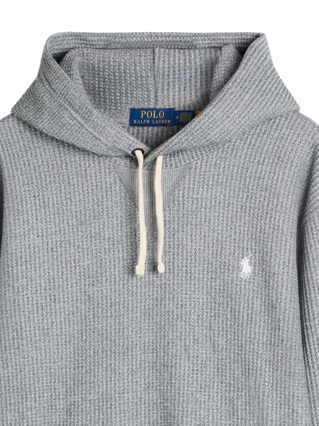 Patentni zatvarač na pola hlače Polo Ralph Lauren karirane s vezom žuta