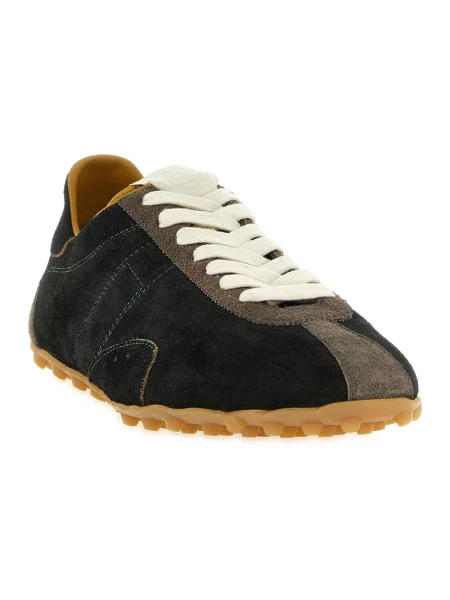 Sneakersy Maison Margiela zamszowe czarne