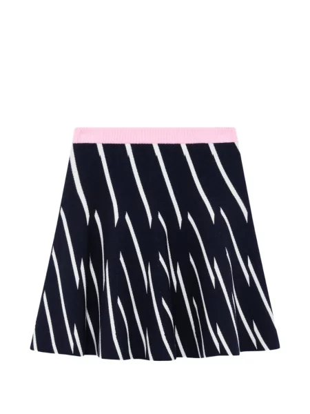 Fusta mini Msgm cu dungi albastru