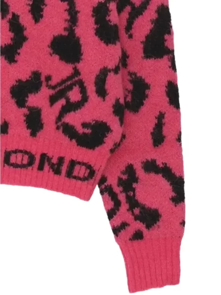 Sweter dziecięcy John Richmond różowy