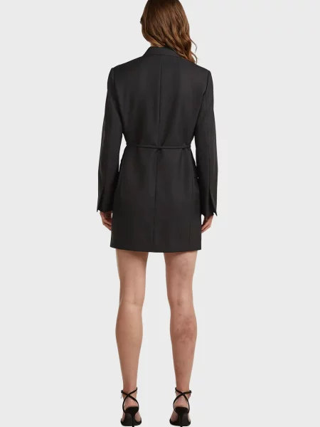 Шерстяное платье G-star Raw черное