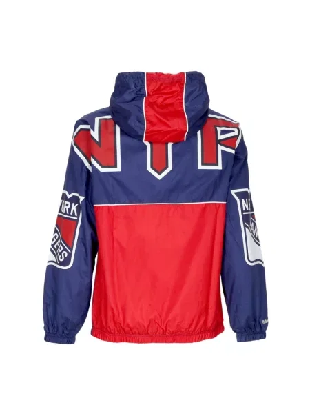 Wiatrówka Mitchell & Ness niebieska