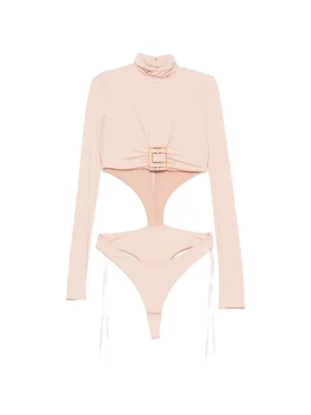 Body Elisabetta Franchi cu autograf roz