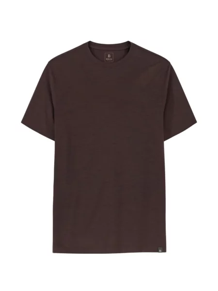 Tricou Boggi Milano din jerseu maro