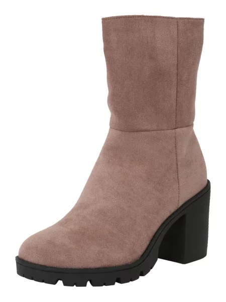 ABOUT YOU Botine Penelope deschis maro