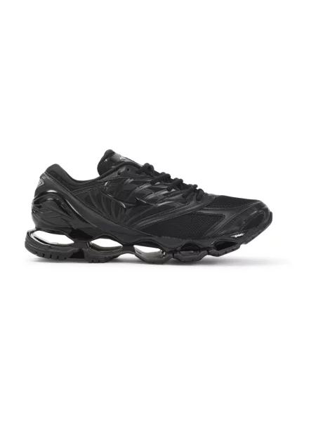 Sneakersy Mizuno skórzane czarne