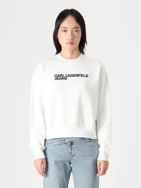 Karl Lagerfeld Jeans Bluză alb