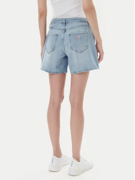 Guess Jeans kratke hlače modra