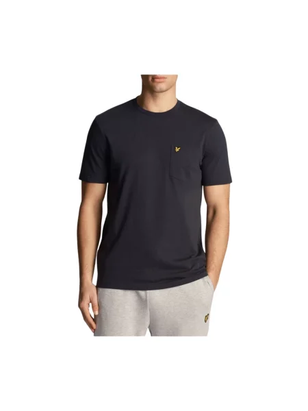 Koszulka Lyle & Scott niebieska