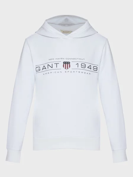 Худі Gant біле