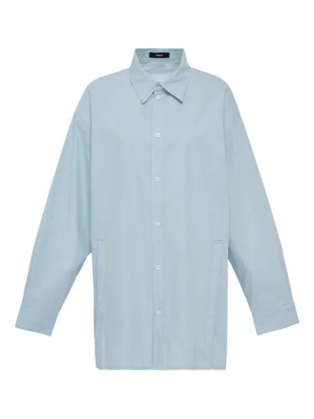 Koszula Bonbom z rozcieciem niebieska