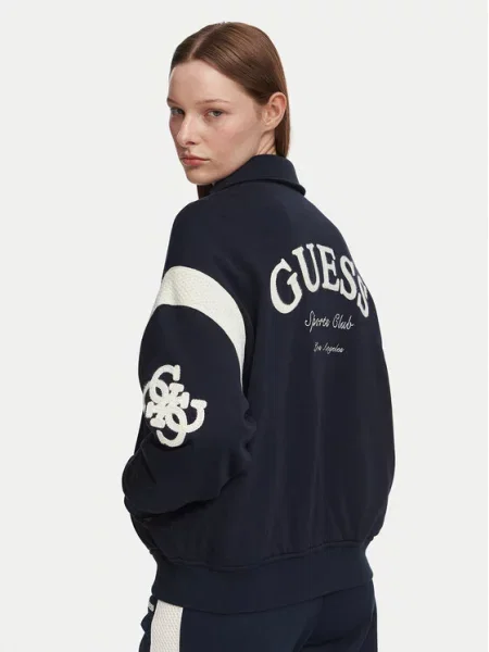 Guess Kurtka bomber granatowy