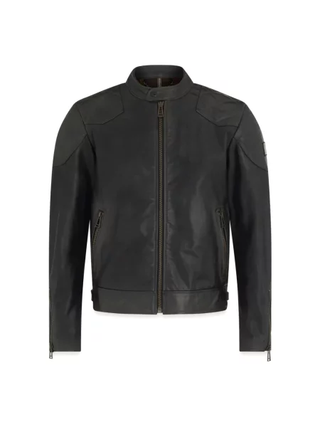 Kurtka skórzana Belstaff czarna